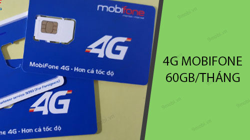 Cách chia sẻ dữ liệu 4G Mobifone gói cước 60GB