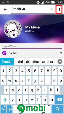 Đổi ngôn ngữ trên Zing MP3 ?