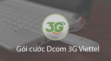 Gói cước Dcom 3G Viettel