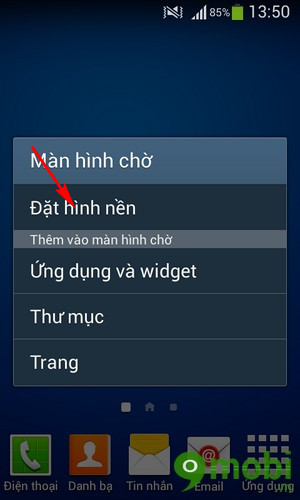 Cài hình nền Android, setup ảnh nền điện thoại Android