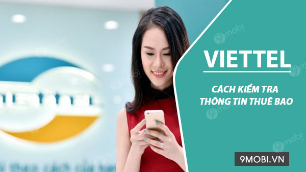 Kiểm tra thông tin thuê bao Viettel