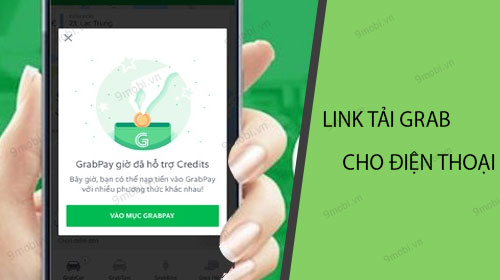 Link tải Grab cho điện thoại