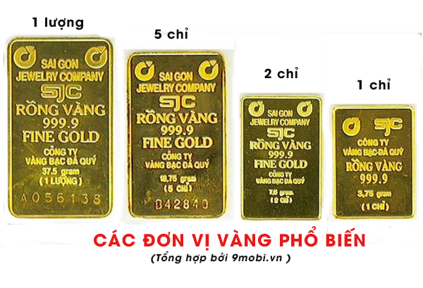 1 cay vang bang bao nhieu chi vang 2