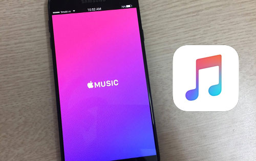 apple music cho android cap nhat tim kiem