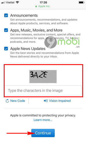 cac cach tao tai khoan icloud 11