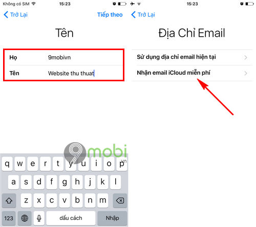 cac cach tao tai khoan icloud 4