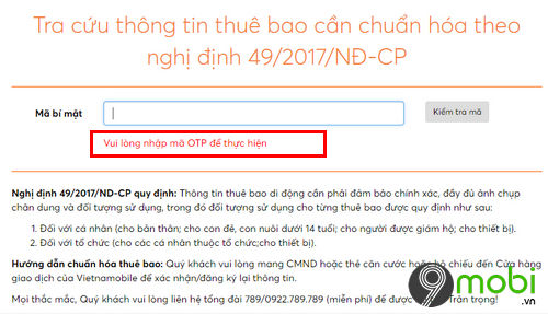 cach bo sung thong tin cho vietnamobile thanh sim 4