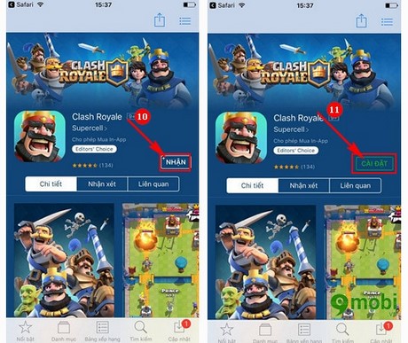 Clash Royale cho iPhone