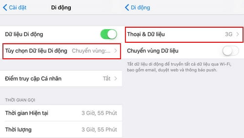 cach cai dat 3g 4g tren iphone 7 7plus 3