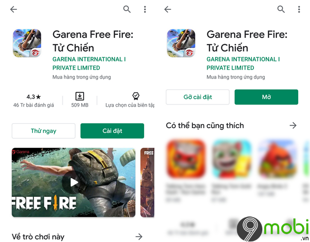 cach cai dat va choi ban garena free fire ob21 