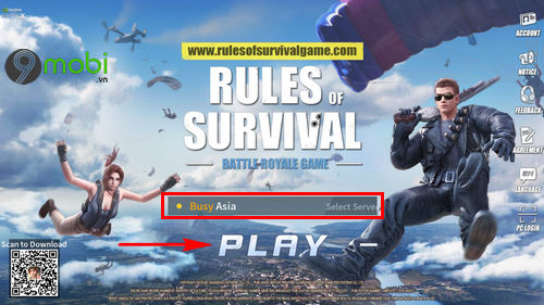 cach cai va choi rules of survival tren dien thoai 6