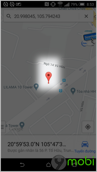 cach chia se dia diem cua minh cho ban be qua google map