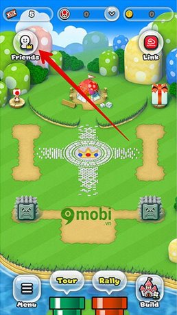 huong dan choi friendly run trong super mario run