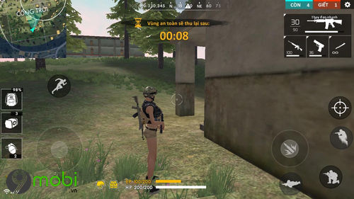 cach choi garena free fire battlegrounds top 1 7