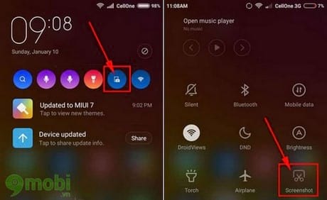cach chup anh man hinh dien thoai xiaomi mi a1 3