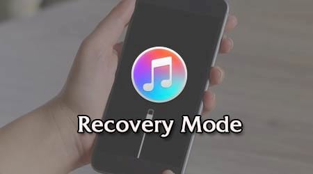 cach dua iphone ipad ve che do recovery mode de restore iphone