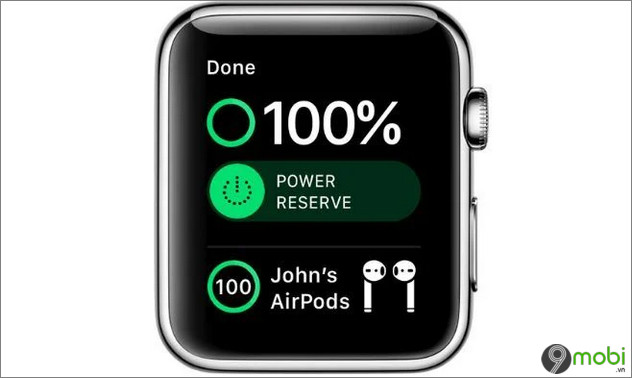 cach kiem tra pin AirPod tren Apple Watch