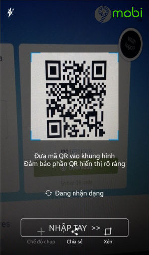 cach nap the bang ma qr qua ung dung mobifone next 6