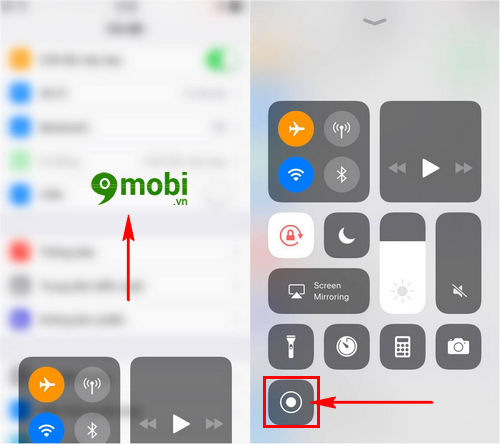 cach quay man hinh iphone tren ios 11 4