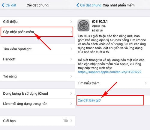 cach sua loi verifying update ios 10 3 1 khi cap nhat update 3