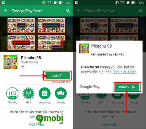 cach tai game pikachu cho dien thoai android iphone 3