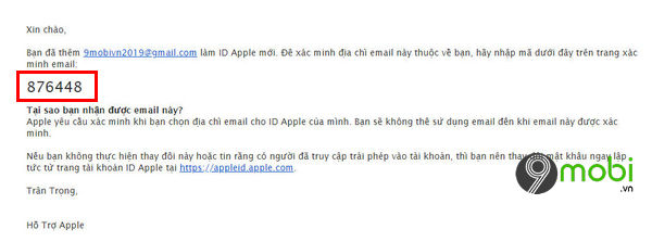 cach thay doi dia chi email tren icloud tren iphone 8