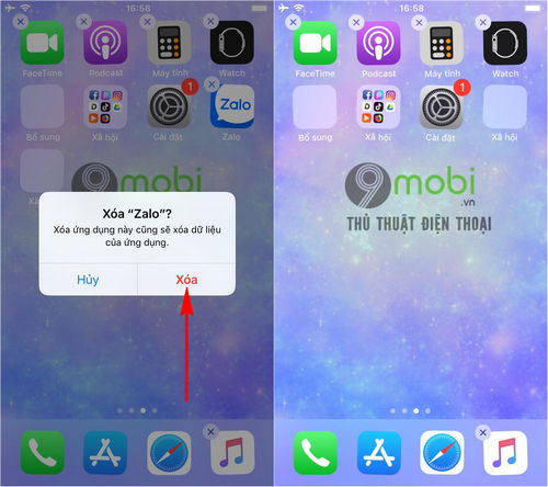 cach xoa ung dung zalo tren dien thoai 6