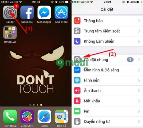 Cách cập nhật iOS 9.3.2 cho iPhone, iPad