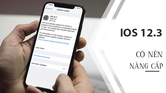 co nen nang cap ios 12 3 khong