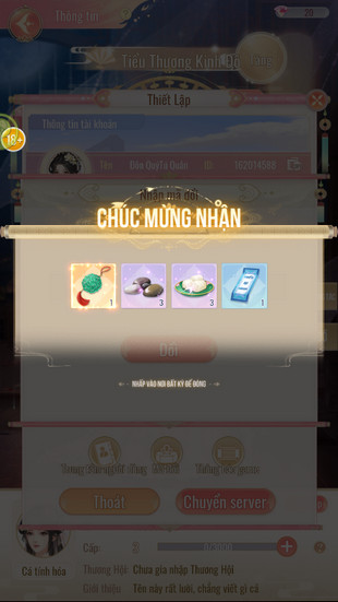 su dung ma code game ta la ba chu mobile