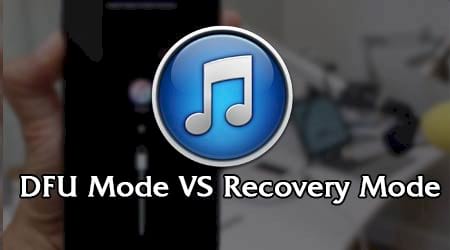 dfu mode va recovery mode tren iphone 2 che do nay co gi giong va khac nhau