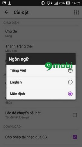 doi ngon ngu tren zing mp3