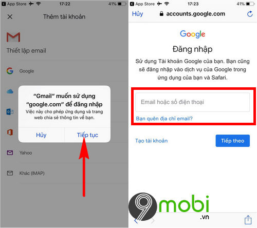 hop thu gmail tren dien thoai cach mo nhan gui mail 7