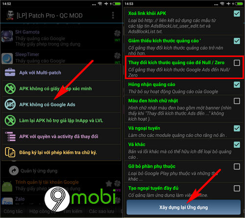 huong dan chan quang cao khi choi game tren android 9