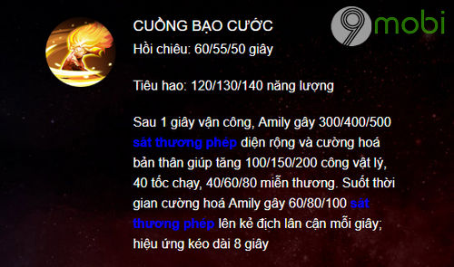 huong dan choi amily trong lien quan mobile 5