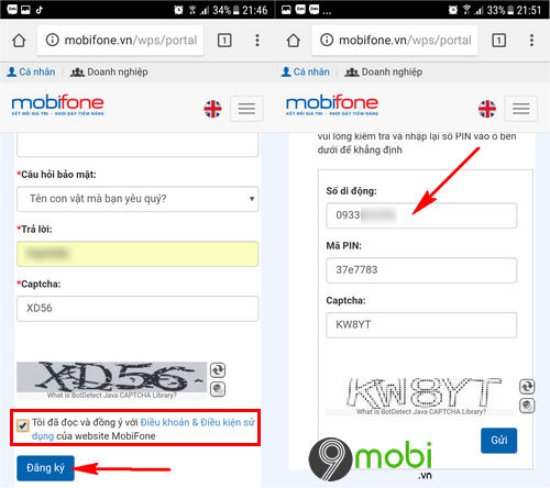 huong dan dang ky tai khoan my mobifone 3
