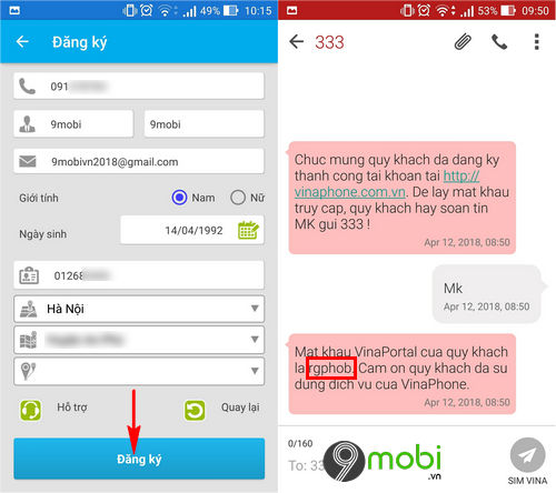 dang ky tai khoan my vinaphone