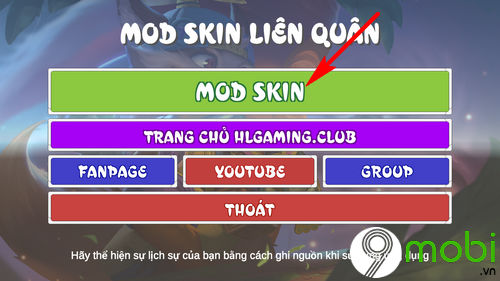 huong dan mod skin ronaldo cr7 lien quan mobile 2