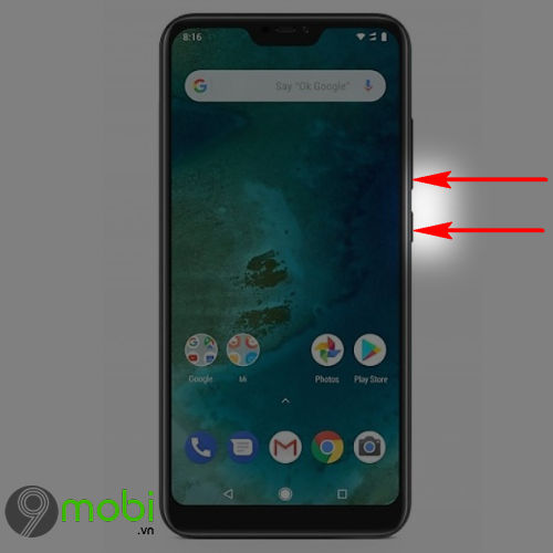 lam sao de chup man hinh xiaomi mi a2 lite 3