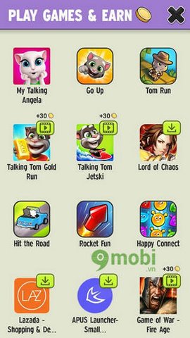 len cap nhanh my talking tom