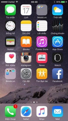 giao dien ios 9