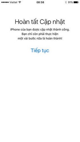 lên ios 9 qua ota