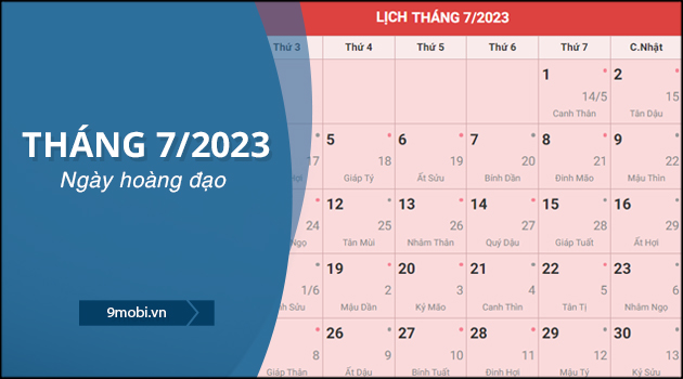 ngay hoang dao thang 7 nam 2023