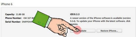 nang cap ios 9.3.4 cho iphone