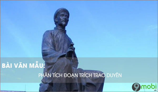 Phan tich Trao duyen hoc sinh gioi