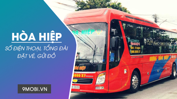 Số điện thoại xe Hòa Hiệp