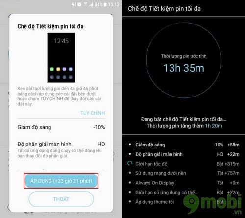 tiet kiem pin samsung galaxy s8 s8 plus bat che do tiet kiem pin 5