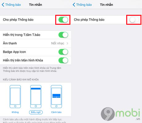 cach tat tinh nang xem truoc tren dien thoại iphone