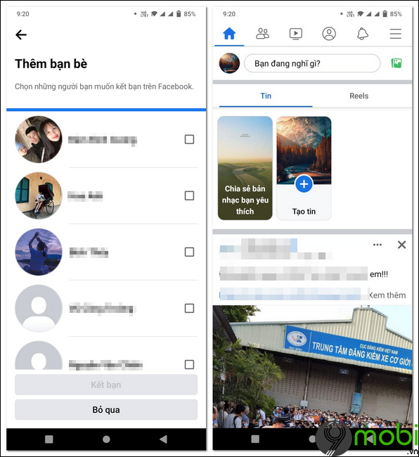 cach lap tai khoan facebook tren dien thoai