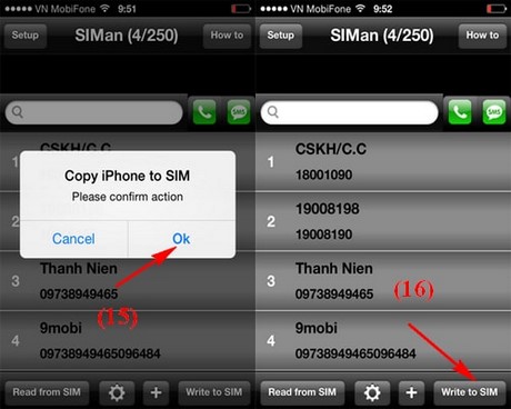 cach chuyen du lieu danh ba tu iphone sang sim